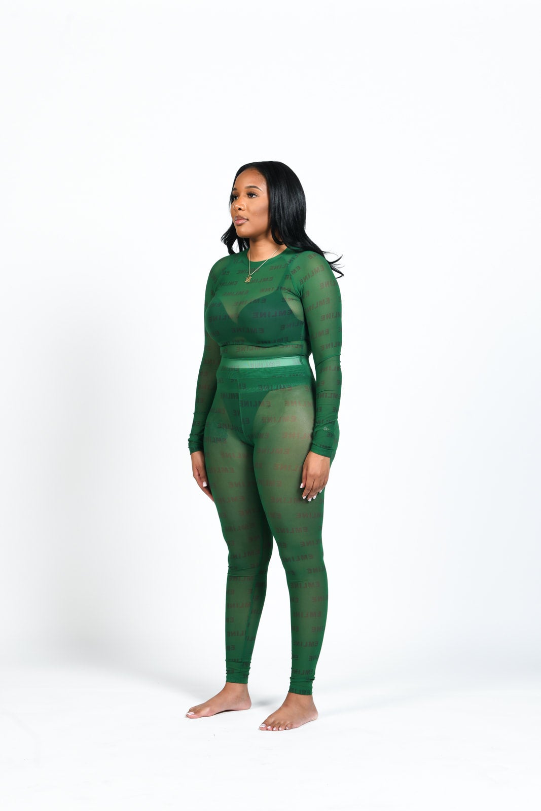 Mesh top green deals